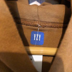 YZY (YEEZY) x GAP BROWN HOODIE - SMALL - NWT